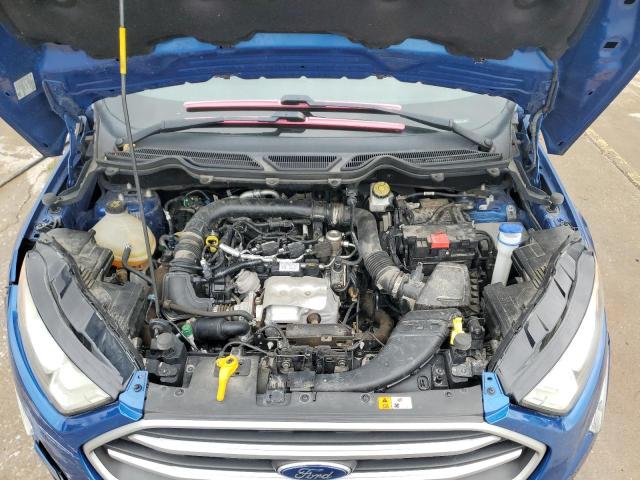 MAJ3S2GE6KC267140 - 2019 FORD ECOSPORT SE Синій фото 12
