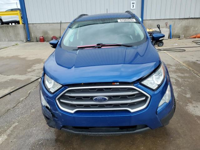 MAJ3S2GE6KC267140 - 2019 FORD ECOSPORT SE Синій фото 5