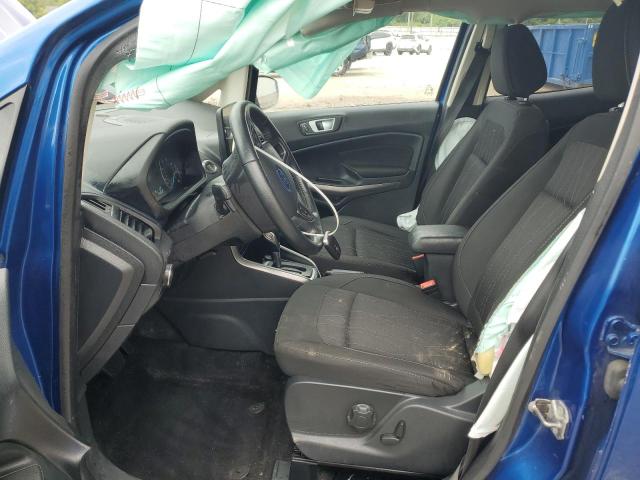 MAJ3S2GE6KC267140 - 2019 FORD ECOSPORT SE Синій фото 7