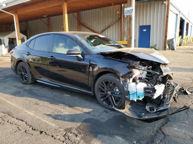 4T1DBADK3SU536977 - 2025 TOYOTA CAMRY XSE BLACK photo 4