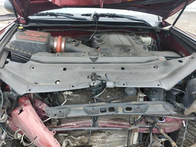 JTEBU5JRXA5025575 - 2010 TOYOTA 4RUNNER SR5 RED photo 12