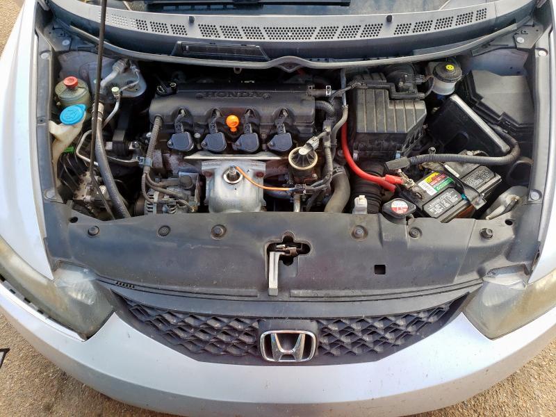 2HGFG1B66AH535734 - 2010 HONDA CIVIC LX SILVER photo 11