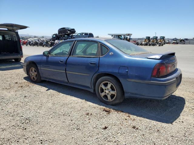 2G1WH52KX39375802 - 2003 CHEVROLET IMPALA LS 蓝色 照片 2