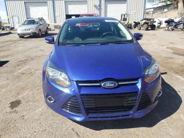 1FADP3N26EL422259 - 2014 FORD FOCUS TITANIUM BLUE photo 5