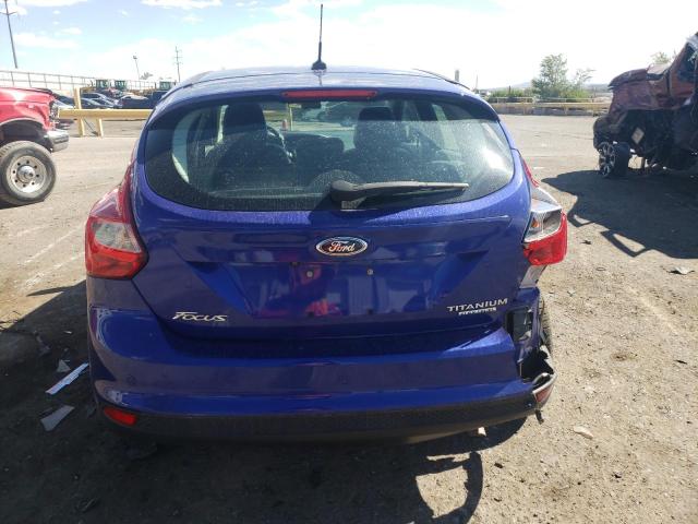 1FADP3N26EL422259 - 2014 FORD FOCUS TITANIUM BLUE photo 6