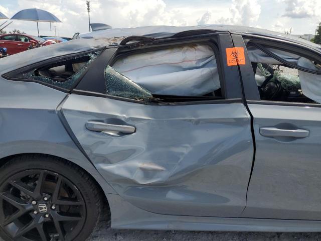 2HGFE2F57NH582225 - 2022 HONDA CIVIC SPORT ნაცრისფერი ფოტო 10