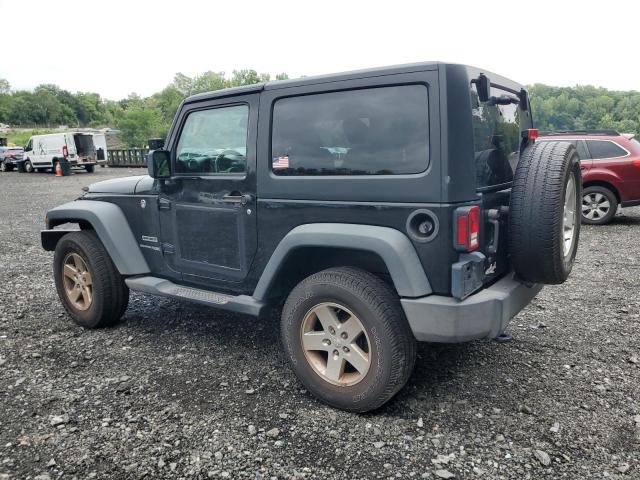 1C4AJWAG7JL882414 - 2018 JEEP WRANGLER SPORT BLACK photo 2