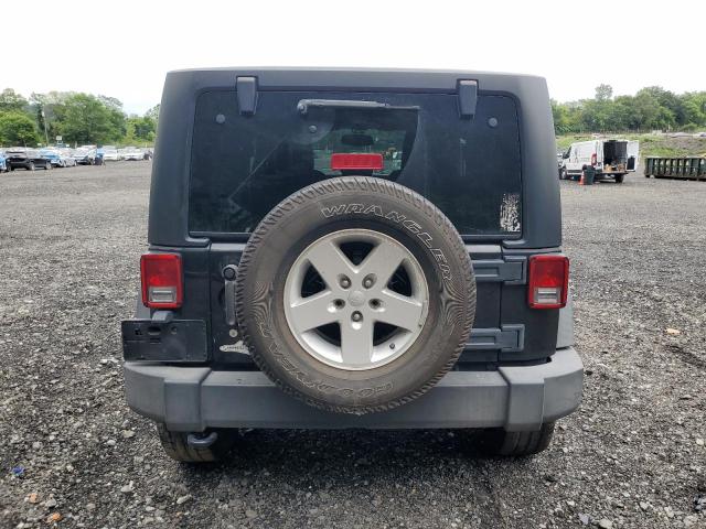 1C4AJWAG7JL882414 - 2018 JEEP WRANGLER SPORT BLACK photo 6