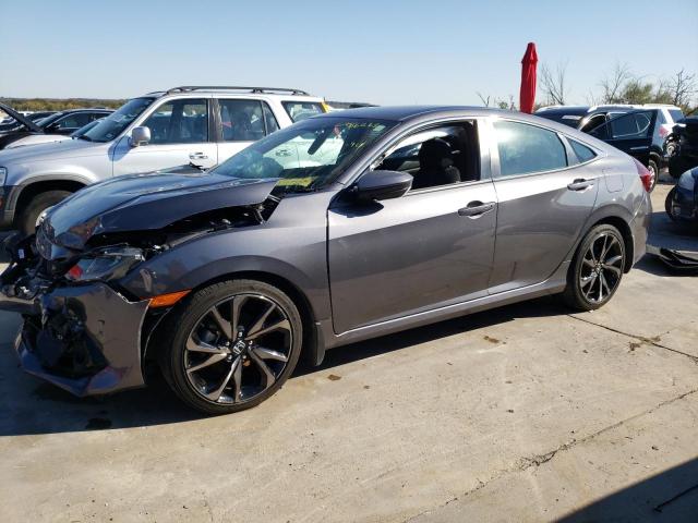 2HGFC2F85MH539453 - 2021 HONDA CIVIC SPORT 灰色 照片 1