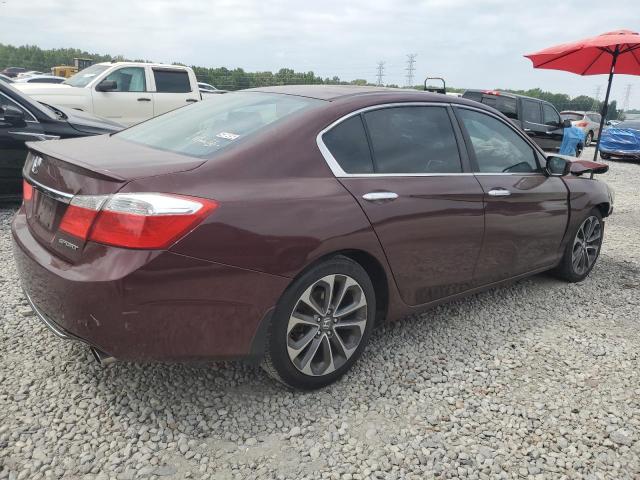1HGCR2F54FA191038 - 2015 HONDA ACCORD SPORT BURGUNDY photo 3