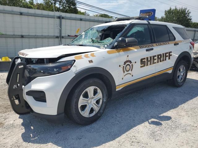 1FM5K8AB6LGB12825 - 2020 FORD EXPLORER POLICE INTERCEPTOR 白色 照片 1