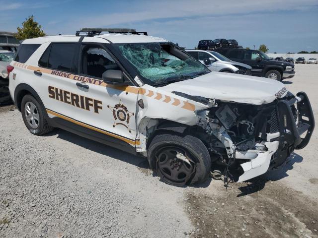 1FM5K8AB6LGB12825 - 2020 FORD EXPLORER POLICE INTERCEPTOR 白色 照片 4