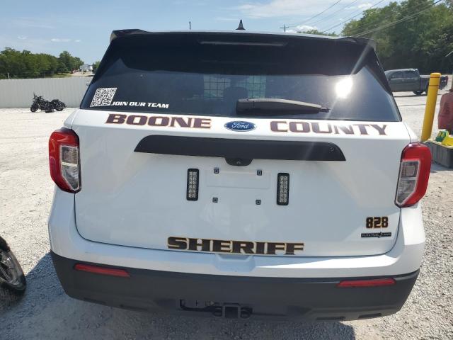 1FM5K8AB6LGB12825 - 2020 FORD EXPLORER POLICE INTERCEPTOR 白色 照片 6