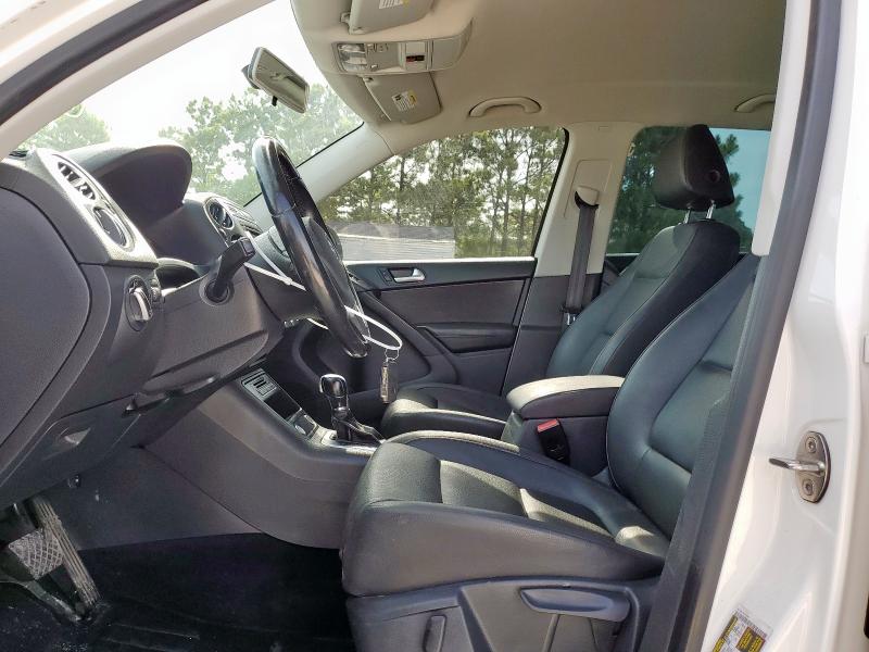 WVGAV3AX2EW543398 - 2014 VOLKSWAGEN TIGUAN S WHITE photo 7