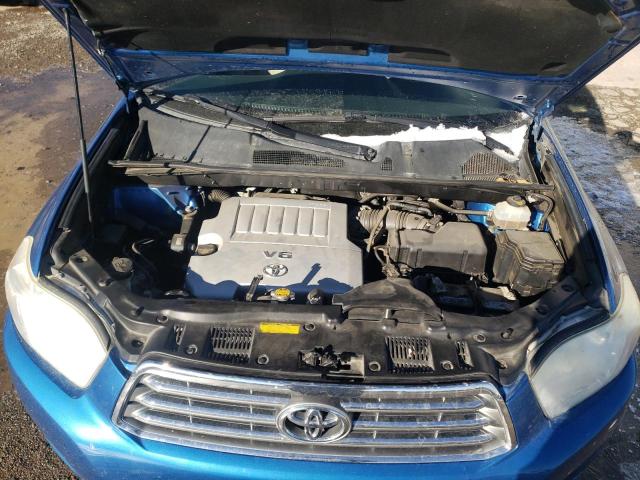 JTEDS42A592092213 - 2009 TOYOTA HIGHLANDER LIMITED BLUE photo 12