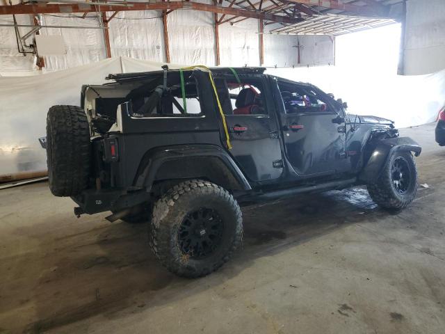 1C4BJWEGXCL279491 - 2012 JEEP WRANGLER U SAHARA BLACK photo 3