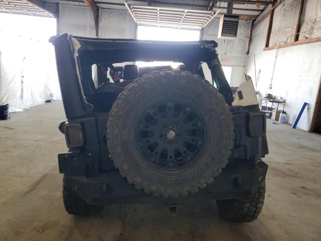 1C4BJWEGXCL279491 - 2012 JEEP WRANGLER U SAHARA BLACK photo 6