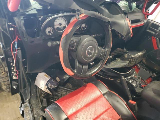 1C4BJWEGXCL279491 - 2012 JEEP WRANGLER U SAHARA BLACK photo 8