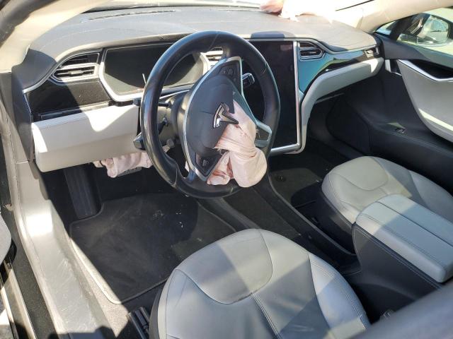 5YJSA1H12EFP27805 - 2014 TESLA MODEL S أسود صورة 8