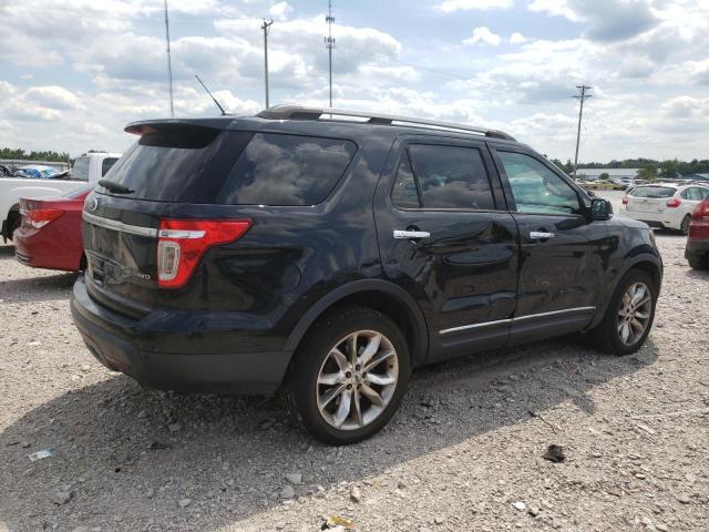 1FM5K8D84DGC56696 - 2013 FORD EXPLORER XLT BLACK photo 3