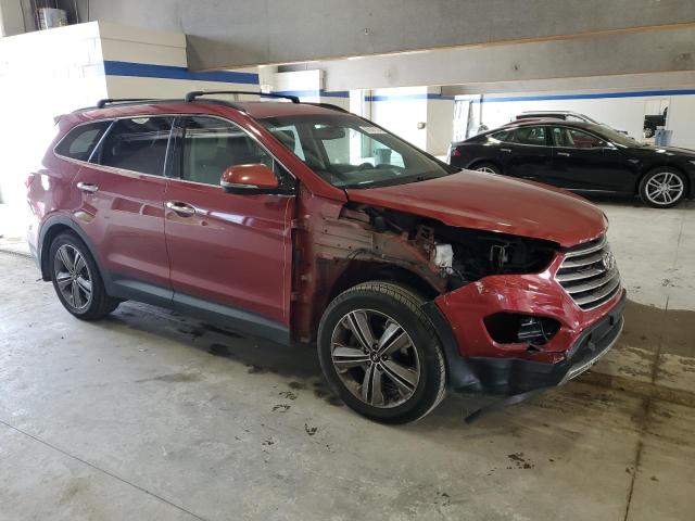 KM8SN4HF8FU110155 - 2015 HYUNDAI SANTA FE GLS BURGUNDY photo 4