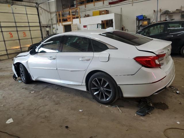 1HGCV1F5XMA041695 - 2021 HONDA ACCORD EXL WHITE photo 2