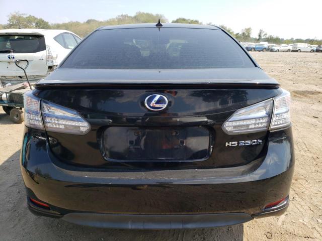 JTHBB1BAXB2046410 - 2011 LEXUS HS 250H BLACK photo 6