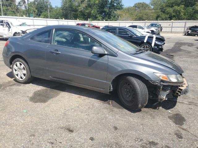 2HGFG1B66BH507935 - 2011 HONDA CIVIC LX GRAY photo 4