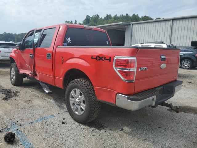 1FTFW1EF7CFA34644 - 2012 FORD F-150 SUPERCREW RED photo 2