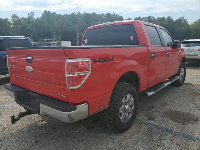 1FTFW1EF7CFA34644 - 2012 FORD F-150 SUPERCREW RED photo 3