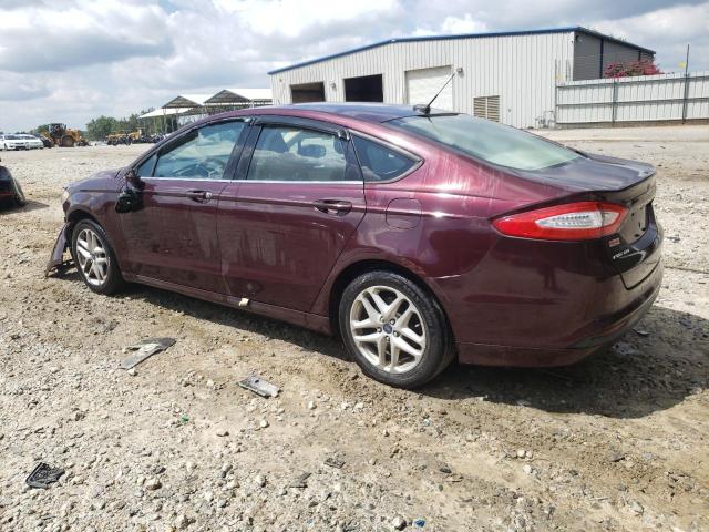 3FA6P0H76DR103300 - 2013 FORD FUSION SE მუქწითელი ფოტო 2