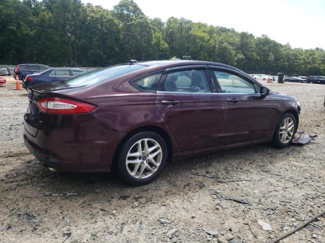 3FA6P0H76DR103300 - 2013 FORD FUSION SE მუქწითელი ფოტო 3