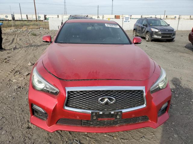 JN1FV7AR2HM870843 - 2017 INFINITI Q50 RED SPORT 400 RED photo 5