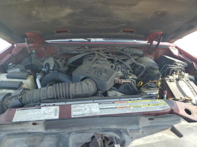 1FMZU67E91UB90581 - 2001 FORD EXPLORER S RED photo 11