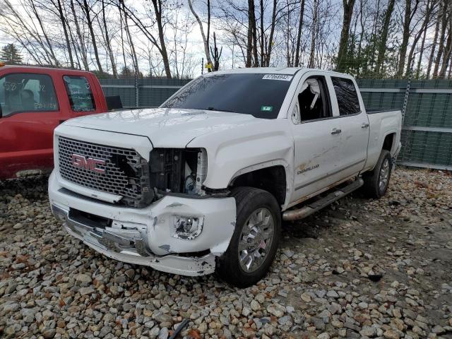 1GT120E81FF582855 - 2015 GMC SIERRA K2500 DENALI WHITE photo 1