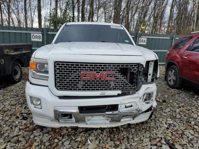 1GT120E81FF582855 - 2015 GMC SIERRA K2500 DENALI WHITE photo 5