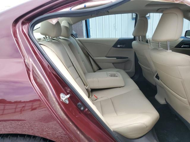 1HGCR2F87FA230893 - 2015 HONDA ACCORD EXL BURGUNDY photo 10