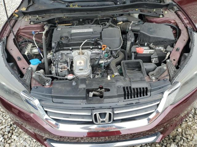 1HGCR2F87FA230893 - 2015 HONDA ACCORD EXL BURGUNDY photo 11