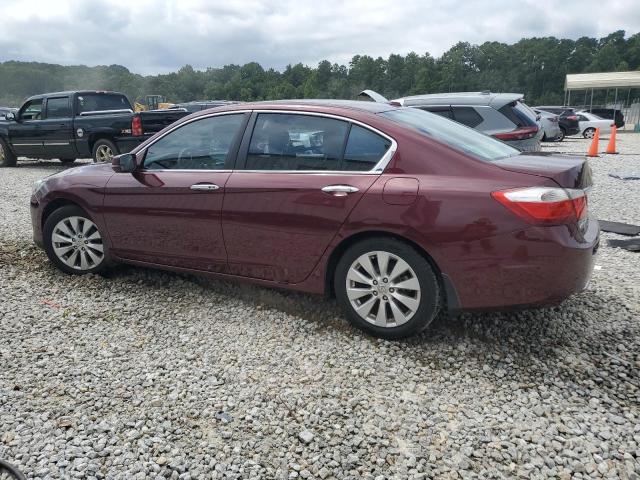 1HGCR2F87FA230893 - 2015 HONDA ACCORD EXL BURGUNDY photo 2