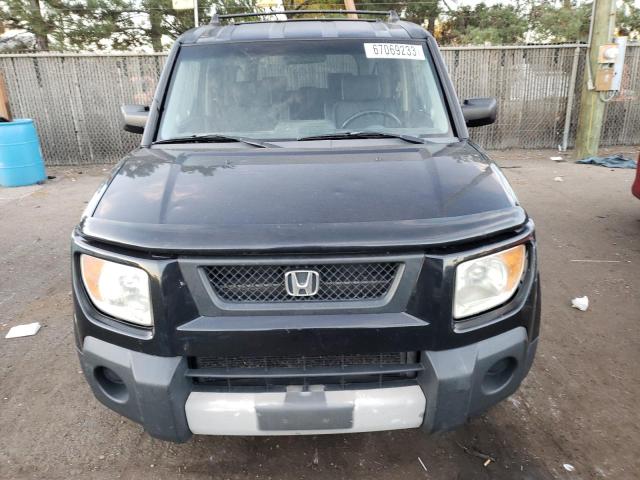 5J6YH287X6L011968 - 2006 HONDA ELEMENT EX BLACK photo 5