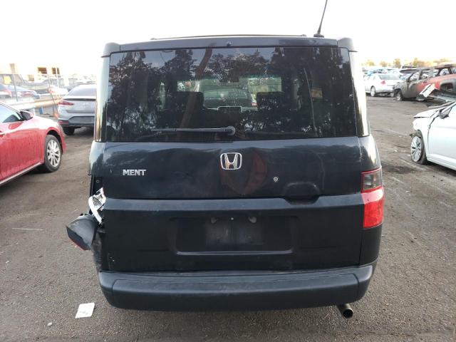 5J6YH287X6L011968 - 2006 HONDA ELEMENT EX BLACK photo 6