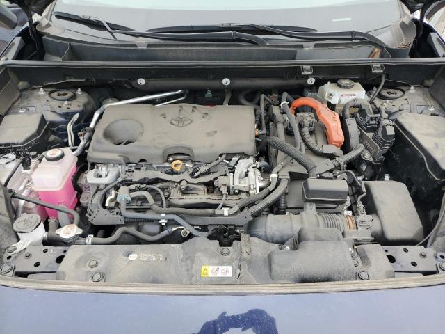 2T3RWRFV8MW121535 - 2021 TOYOTA RAV4 XLE 蓝色 照片 12