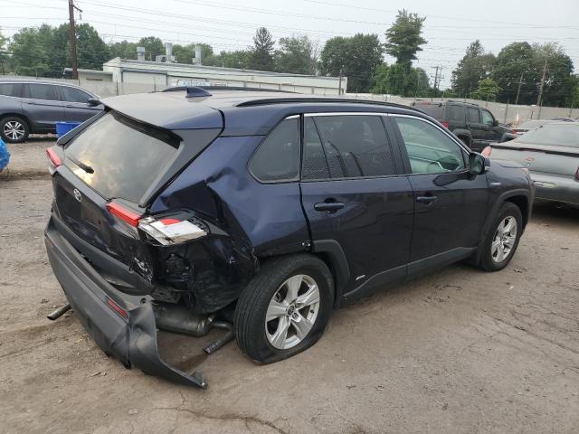 2T3RWRFV8MW121535 - 2021 TOYOTA RAV4 XLE 蓝色 照片 3