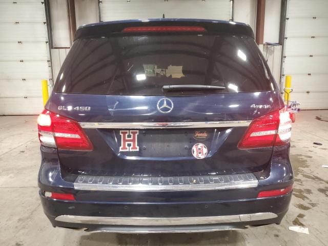 4JGDF6EE9HA976559 - 2017 MERCEDES-BENZ GLS 450 4MATIC BLUE photo 6