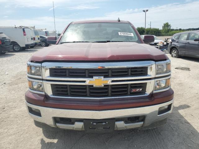 1GCVKREC2FZ172963 - 2015 CHEVROLET SILVERADO K1500 LT MAROON photo 5