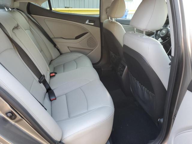5XXGN4A78FG436637 - 2015 KIA OPTIMA EX GRAY photo 10