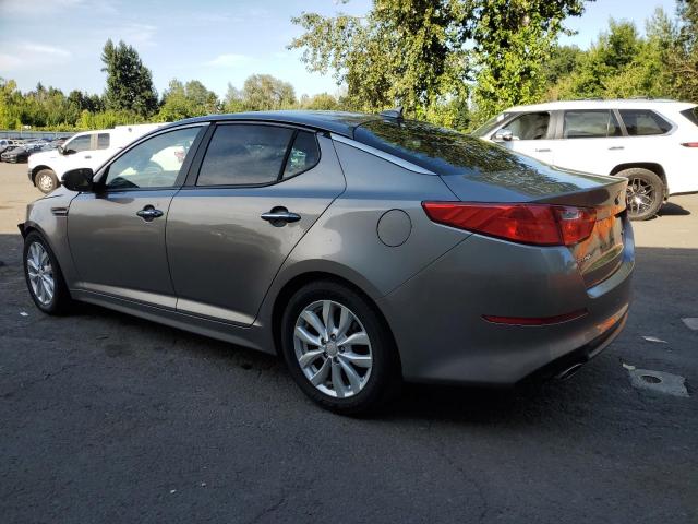 5XXGN4A78FG436637 - 2015 KIA OPTIMA EX GRAY photo 2