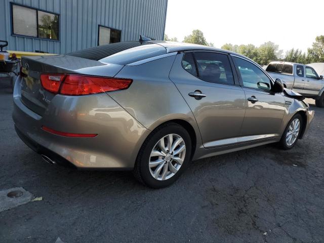 5XXGN4A78FG436637 - 2015 KIA OPTIMA EX GRAY photo 3