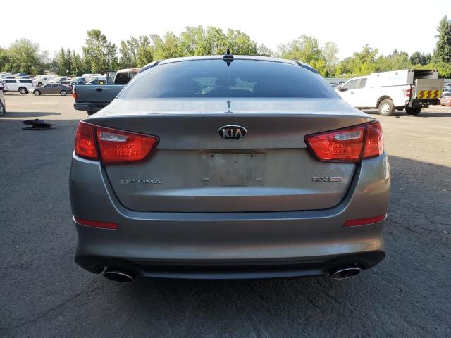 5XXGN4A78FG436637 - 2015 KIA OPTIMA EX GRAY photo 6