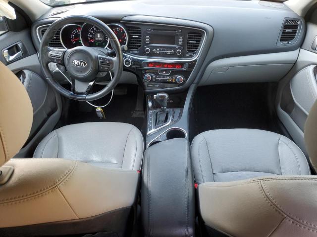 5XXGN4A78FG436637 - 2015 KIA OPTIMA EX GRAY photo 8